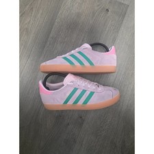 Adidas Gazelle UK 5.5 Pink/Green