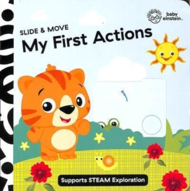 Baby Einstein Slide & Move My First Actions Novelty Board Book P I Kids - Image 2