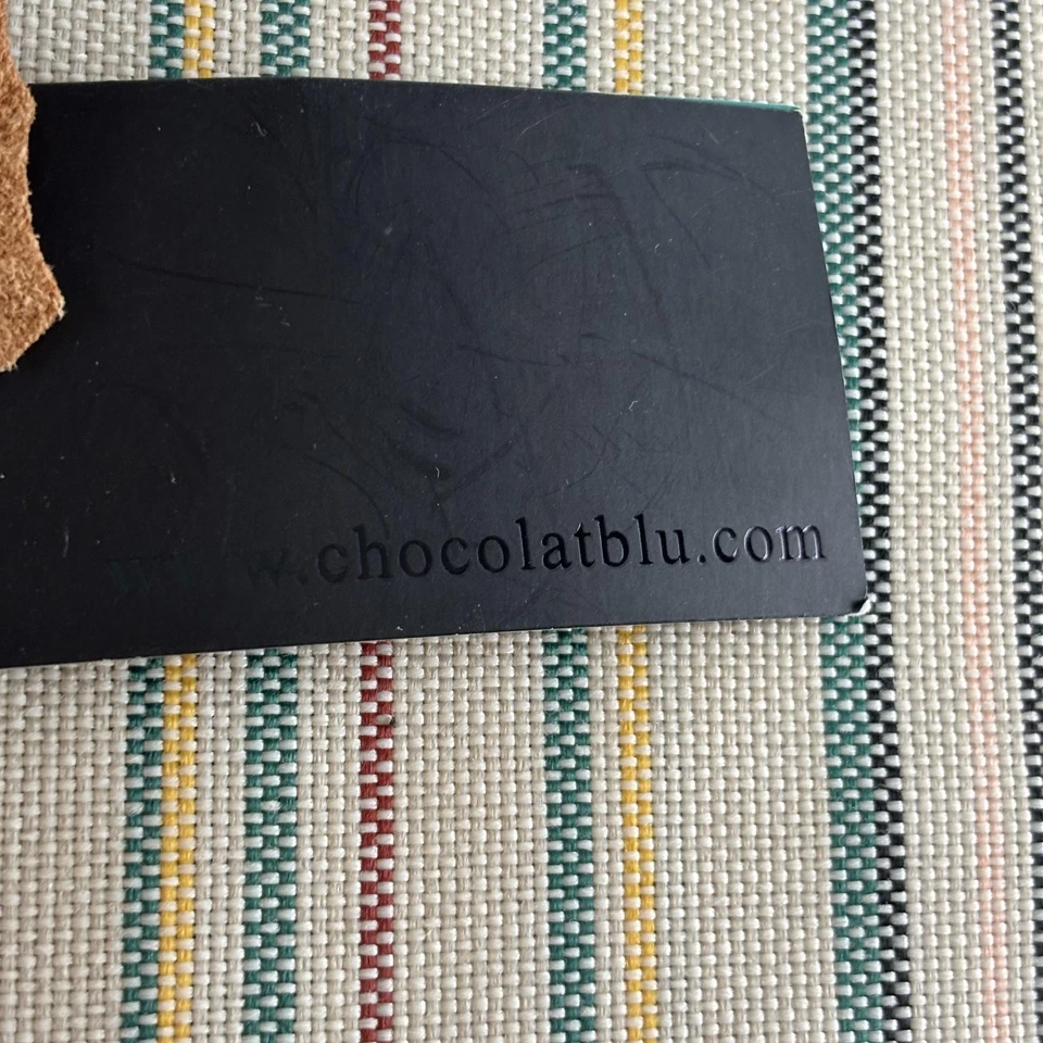 Bolso Bandolera Convertible de Cuero Azul Chocolat para Mujer Marrón Tostado Nuevo con Etiquetas Foto 2 de 4