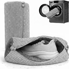 Shoe Washing Machine Bag 2 Pack for Washer Dryer Thick Padded Sneaker Laundry