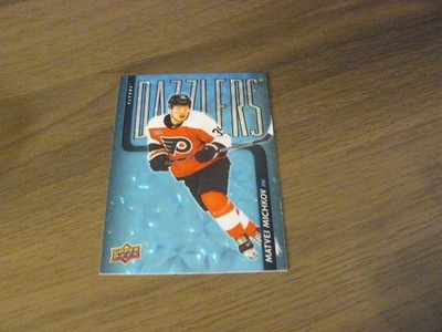 2025/26 upper deck dazzlers blue # dz-92 matvei michkov