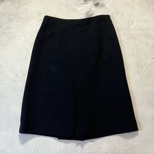 Per Se Skirt Womens Size 14 Black Wool Lined ...