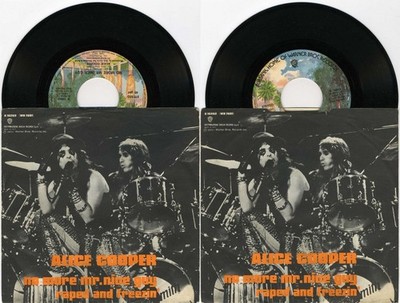 ALICE COOPER - No more mr nice guy - rare ITALY 7'' stunning PS 1973