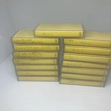 Lot of 15 Blank Memorex 90 Minute Cassette Tapes from Estate of an Elvis Fan