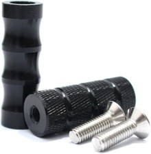 Motorcycle Knurled Shifter Peg Anti-Skid Gear Shift Brake Lever Foot Pegs Ped