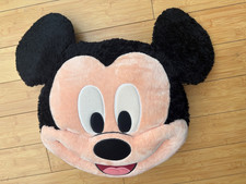 Walt Disney Mickey Mouse Plush Bed Pillow With Pajama Pouch 16  