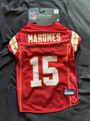 NFL Pet Wear Jersey Kansas City Chiefs Patrick Mahomes Size Large New (W23)