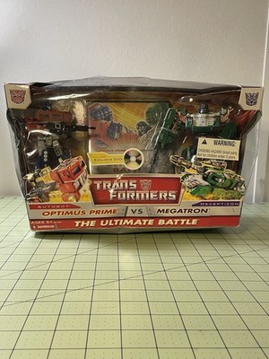 Transformers The Ultimate Battle Optimus Prime vs Megatron NEW w/Bonus DVD 2006