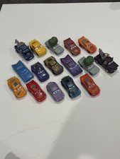 Disney Pixar Cars plastic lot of 16 read description  
