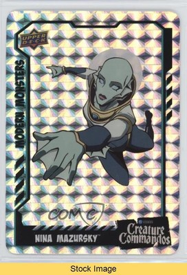 2025 DC Creature Commandos Modern Monsters Stickers Nina Mazursky READ p0r