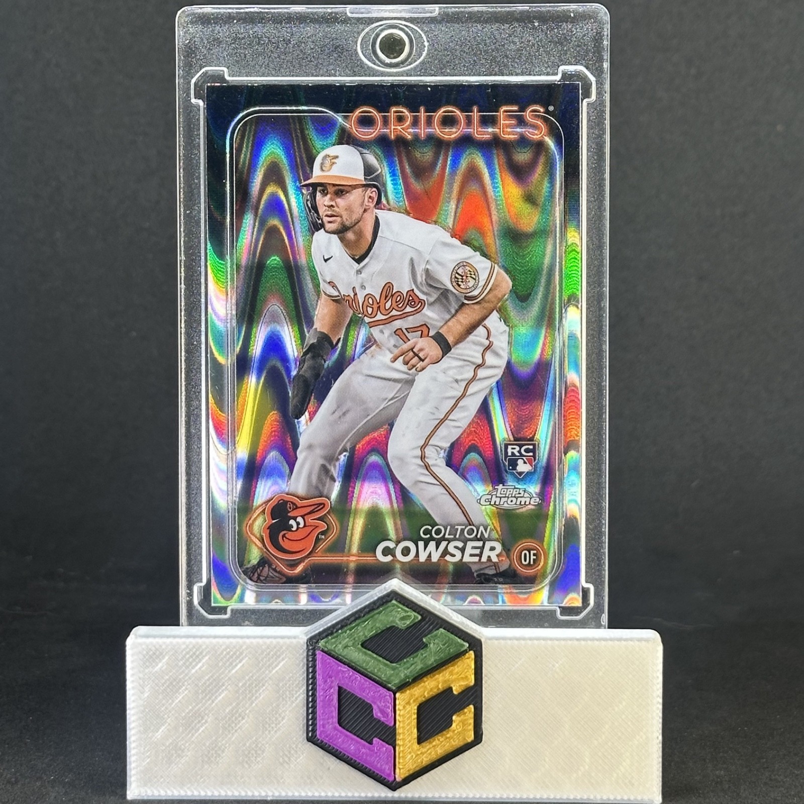 2024 Topps Chrome - RayWave Refractor #278 Colton Cowser (RC)