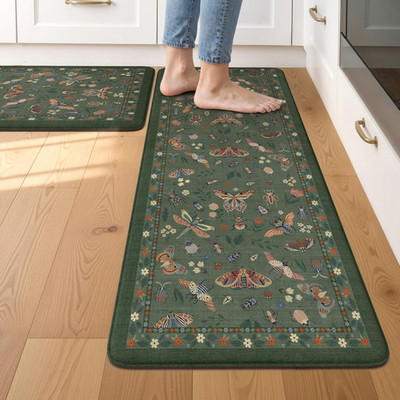 anti Fatigue Mats for Kitchen Floor Non-Slip, Cushioned Kitchen Mats for Floor 2