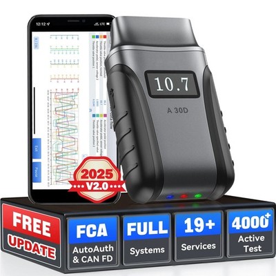 XTOOL A30D 2.0 KFZ OBD2 Diagnosegerät Profi Bidirectional Scanner ALLE System DE