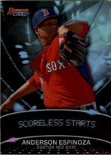 2016 Bowman's Best Stat Lines #SLAE Anderson Espinoza - BB