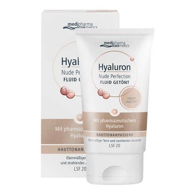 Hyaluron Nude Perfection getönt.Fluid LSF 20 hell · 50 ml · PZN 14406504