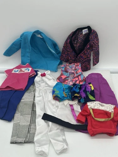 Vintage Ken Doll Clothes 12 Pieces Mattel 1980's-1990's
