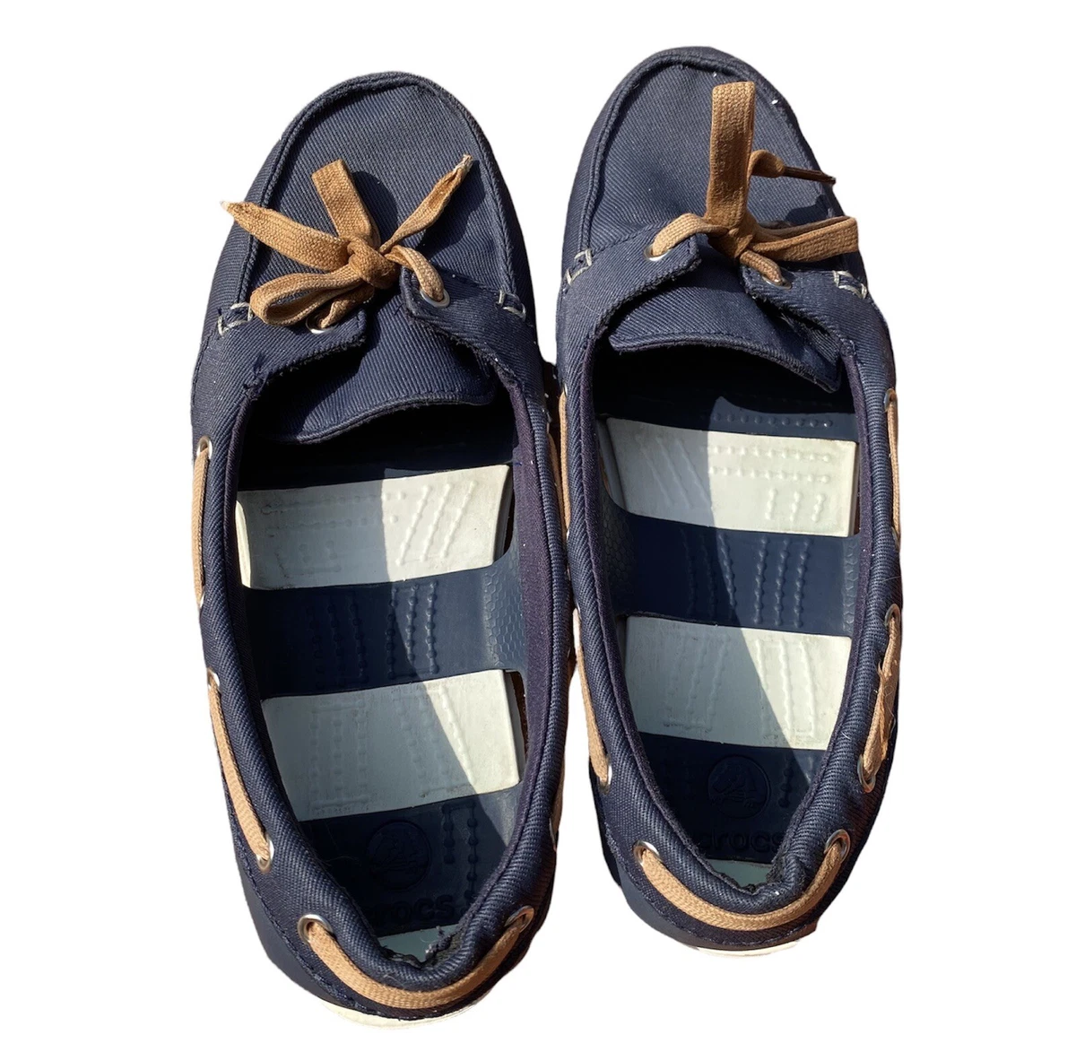 Crocs women's beach line hybrid boat shoe sale