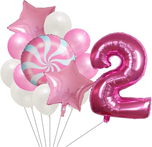 40"Number Foil Balloon Age Set GIANT Self Inflating Wedding Birthday Party Decor - Picture 26 of 157