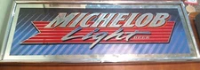 Vintage Bar Advertising Mirror Sign Michelob Light Beer