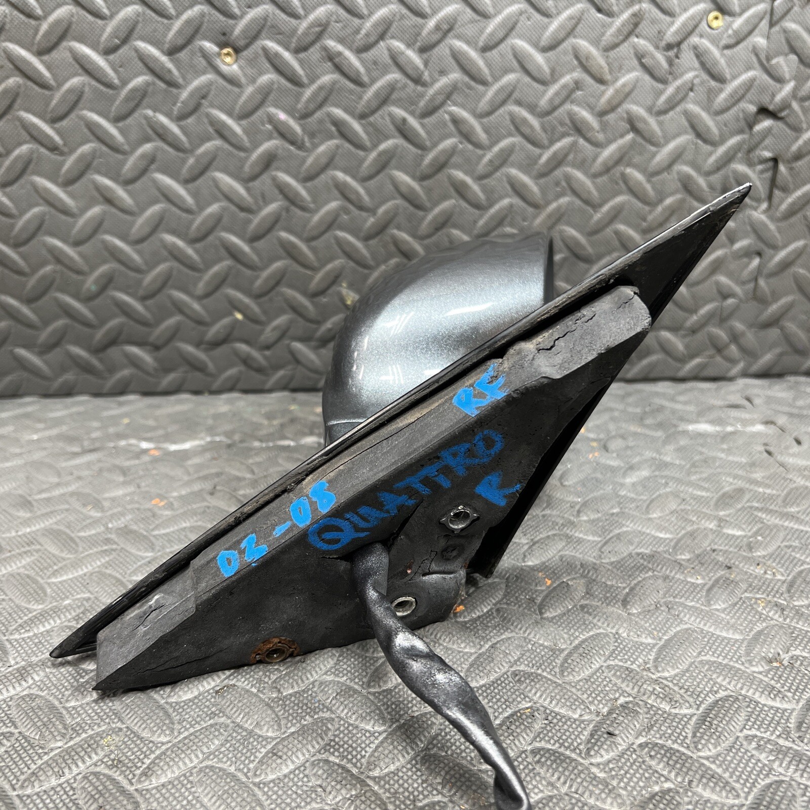 💥OEM 2003-2008 MASERATI QUATTROPORTE SIDE DOOR MIRROR RIGHT GRAY