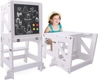 Lernturm Lernstuhl Kinderstuhl Küche Learning Kindertritt Montess Doppelseitige
