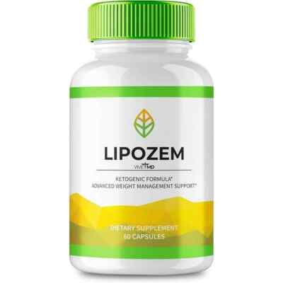 Lipozem Capsules, Maximum Strength, Lipozem Pills for Men and Women  (1 Pack)
