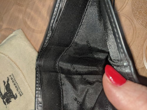 Portafogli Burberry Made in Italy Uomo  Wallet  Portafoglio Burberrys - Bild 6 von 11
