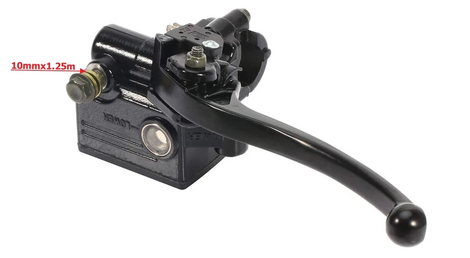 Palanca maestra de freno delantera derecha para Honda ATC200X ATCSX ATC350X Foto 2 de 4