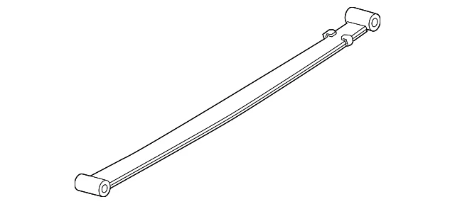 Genuine GM Rear Leaf Spring 84950708 Foto 2 de 3