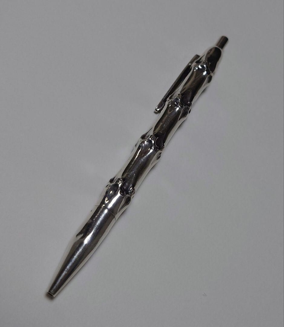 c023 希少　美品　ティファニー　1992 シグネチャー　タイピン　750 Tiffany & Co. Silver925 Tiffany Bamboo ballpoint pen. | eBay