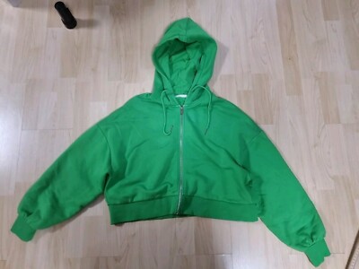 Neu Esprit Sweatjacke Hoodie Damen Gr  M bis L Helles Grün