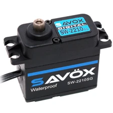 NEW Savox Waterproof Brushless Digital Servo 0.11Sec / 500Oz - 7.4 v Black