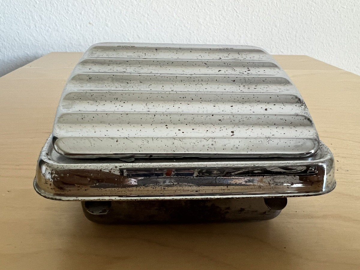 VW BUG T1 CHROME PULL OPEN REAR ASHTRAY 113857 405C USED | eBay