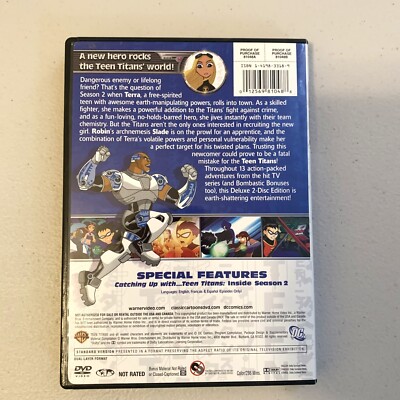 Teen Titans: the Complete Second Season (DVD, 2004) 12569810488| eBay