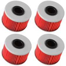 4 Oil Filter Filters fits 15-25 Honda TRX500FA TRX520FA Foreman Rubicon Auto DCT