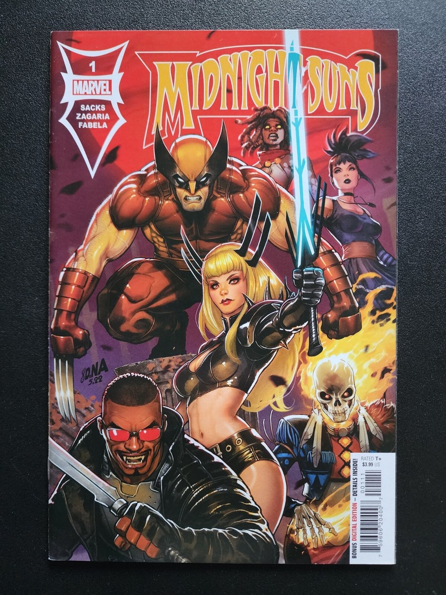 Marvel Comics Midnight Suns #1 November 2022 David Nakayama Cover