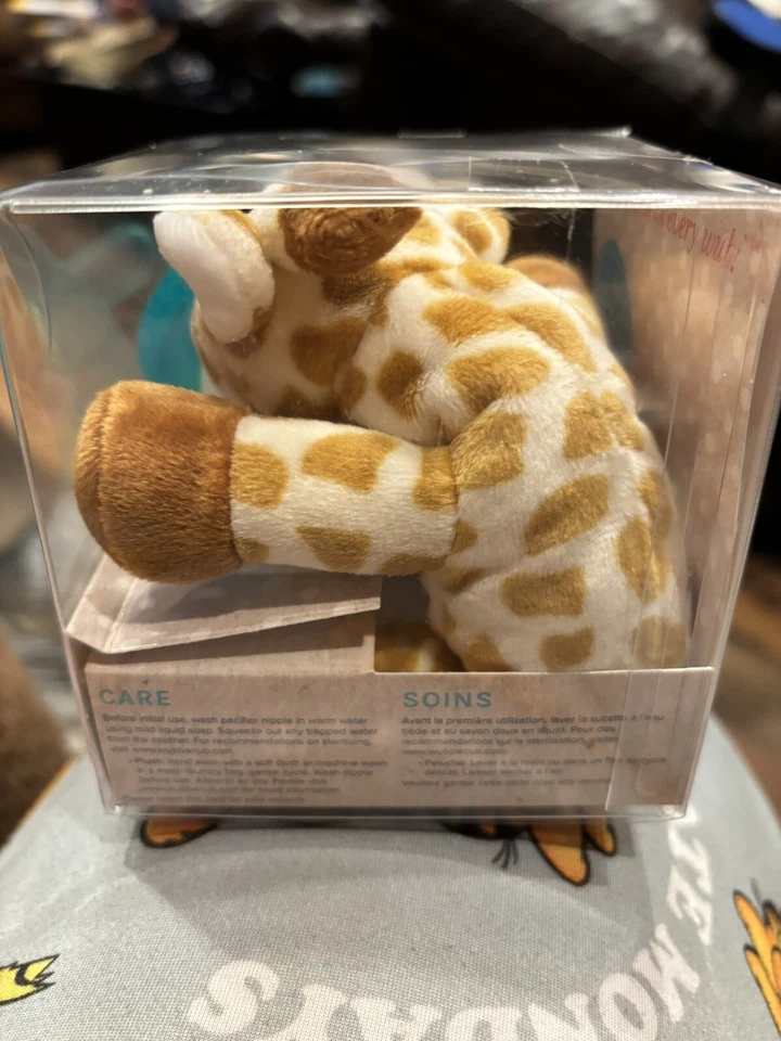 WubbaNub Little Lamb Avent Pacifer- Animal Plush Combo - Image 4 of 4