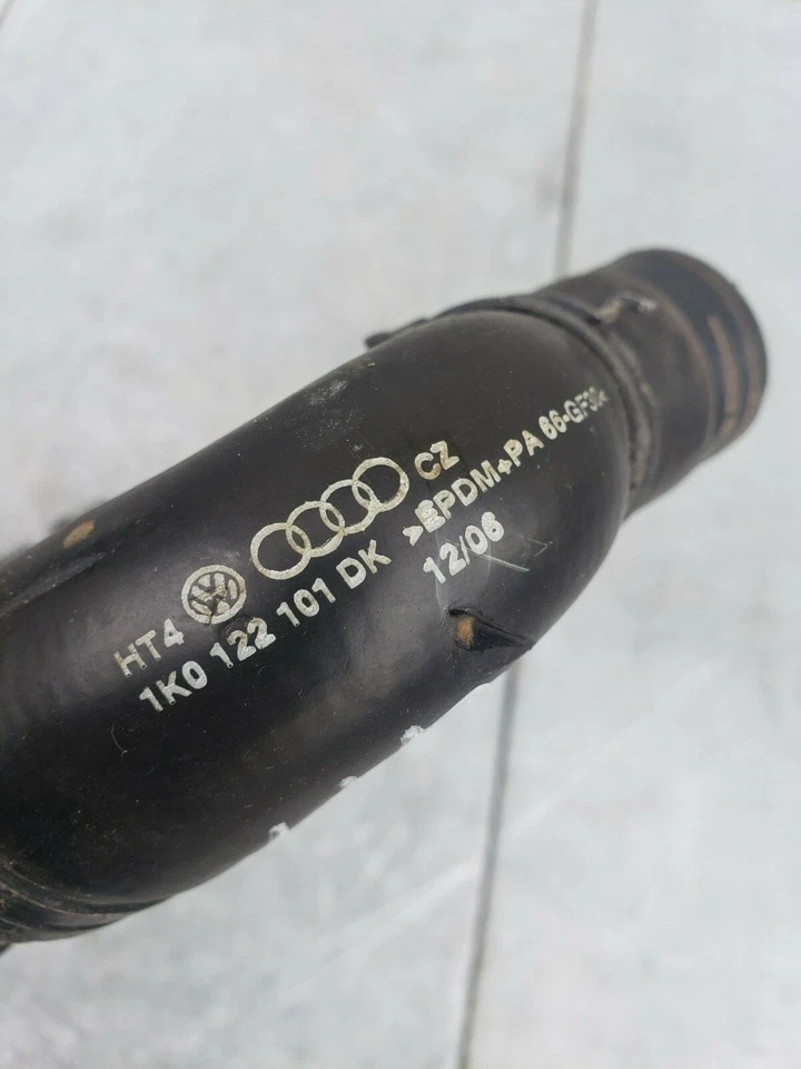 2006-2010 Volkswagen GTI Upper Air Pressure Hose Pipe 1K0122101DK OEM - Изображение 4 из 4