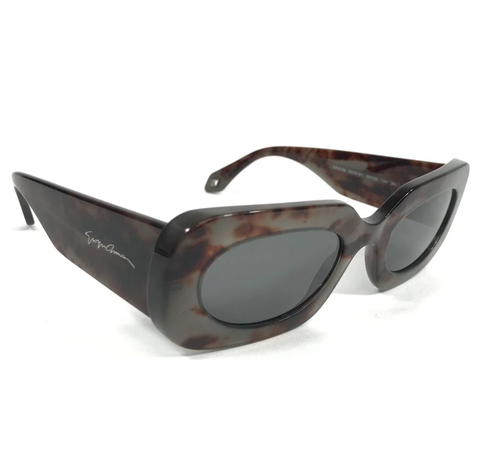 Giorgio Armani Sunglasses AR8182 5976/B1 Tortoise Oval Frames with Gray Lenses - Image 3 of 4