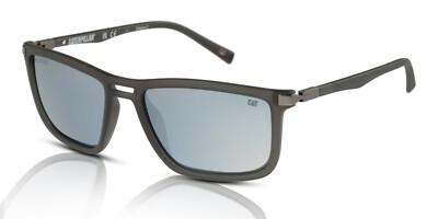 Caterpillar Sonnenbrille Herren polarisiert CPS-8514 108P grau mit silbernem Spiegel