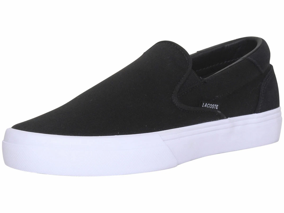 Lacoste Men s Jump Serve Slip 07221 Sneakers Low Top Shoes Black White