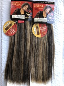 100 Human Hair Beverly Johnson High Grade Perm Yaky Weaving 2