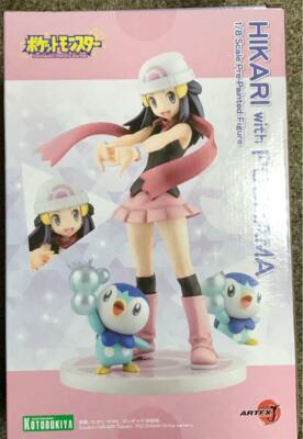 Kotobukiya ポケットモンスター Hikari with Pochama Pokemon series Hikari with Piplup 1/8 scale Figure