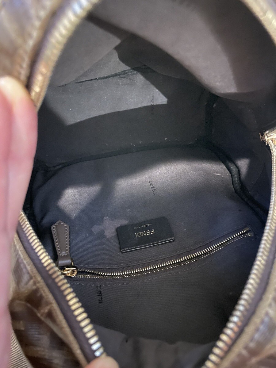 Authentic FENDI Backpack/ FF FENDI LOGO $1800retailed | eBay display picture 2