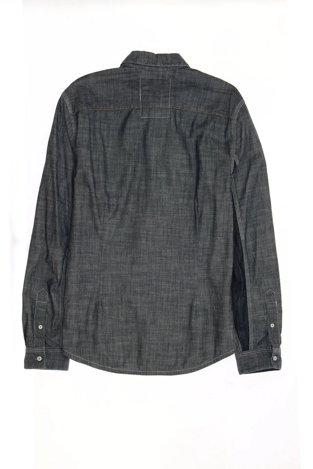 Guess 'Sullivan' Blue Heather Button Down Shirt Sport M - Image 2 of 2