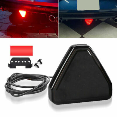 Universal F1 Style 19 LED Strobe Rücklicht Rücklicht Dreieck Bremslicht Rot