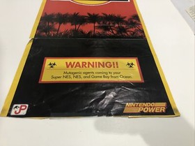 RARE: Vintage Nintendo Power Poster Jurassic Park NES ORIGINAL