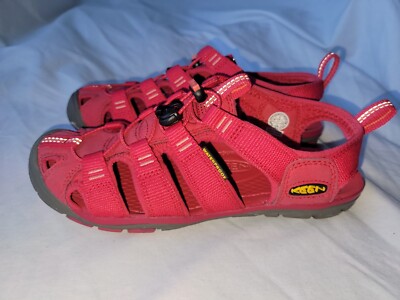 KEEN CLEARWATER PINK GRAY WATERPROOF SLINGBACK STRAPPY SPORT SANDALS SHOE 6