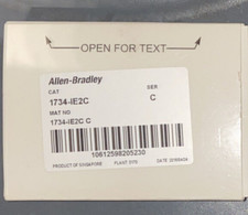 1734-IE2C Allen-Bradley Point I/O 2 Point Analog Input 1734IE2C Module