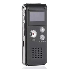 Portable Digital Voice Recorder MP3 WAV Playback USB Rechargeable Recorder